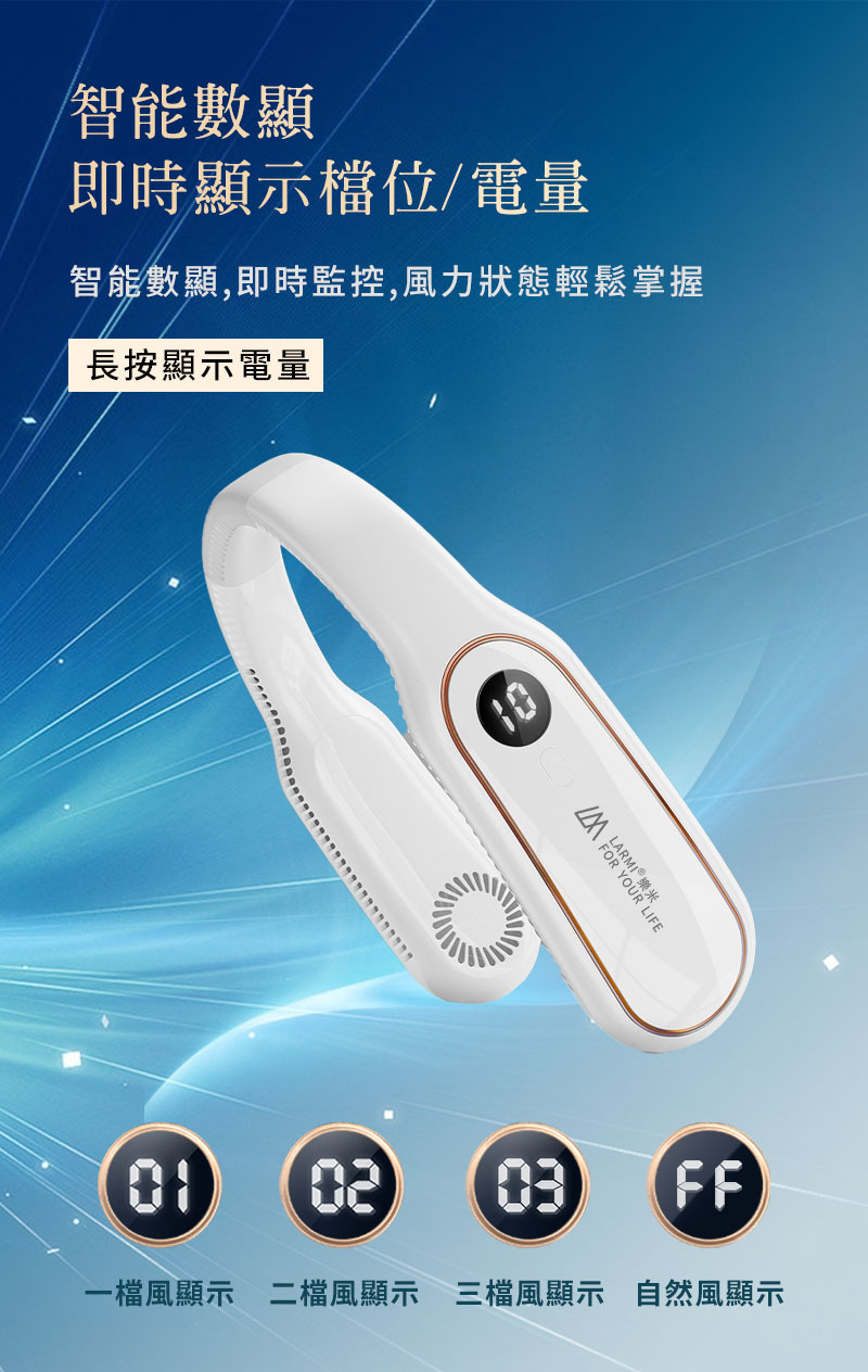 樂米無葉掛脖風扇 LM12