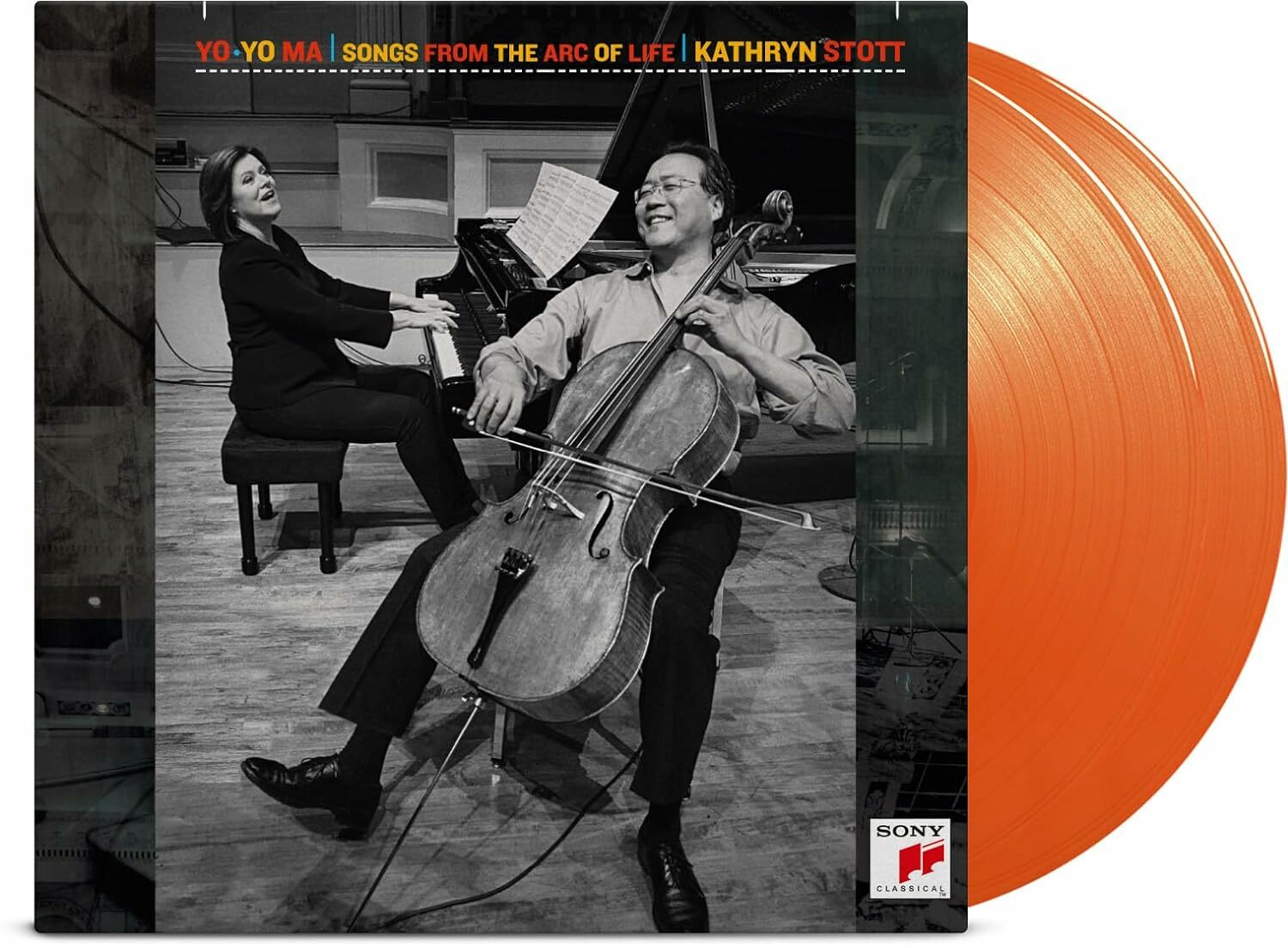 Yo-Yo Ma 馬友友 & Kathryn Stott - Songs From The Arc Of Life (ORANGE 2LP)