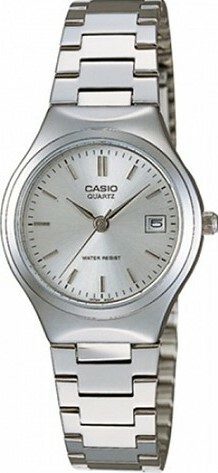萬年鐘錶 - CASIO  卡西歐 優雅經典白面簡約不鏽鋼女錶  LTP-1170A-7A  錶徑26MM