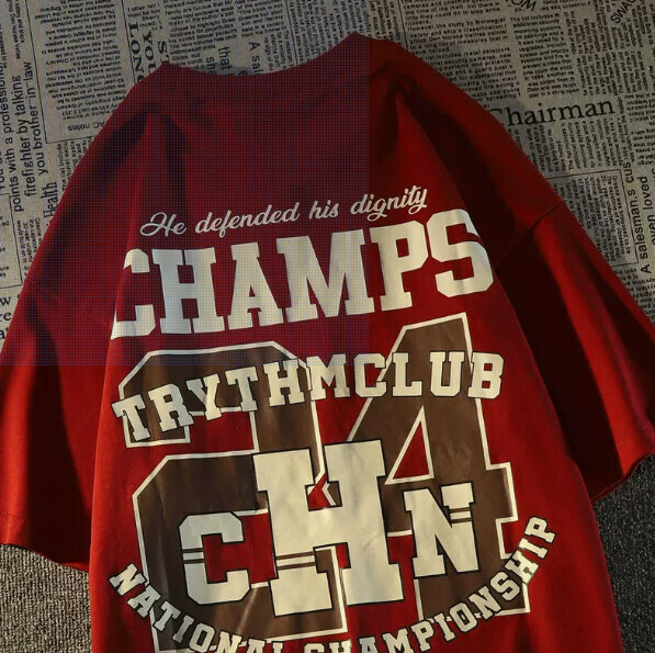 Men's cotton short-sleeved T-shirt (burgundy size: S-4XL) (contact customer service to confirm the shipping size after placing an order)】