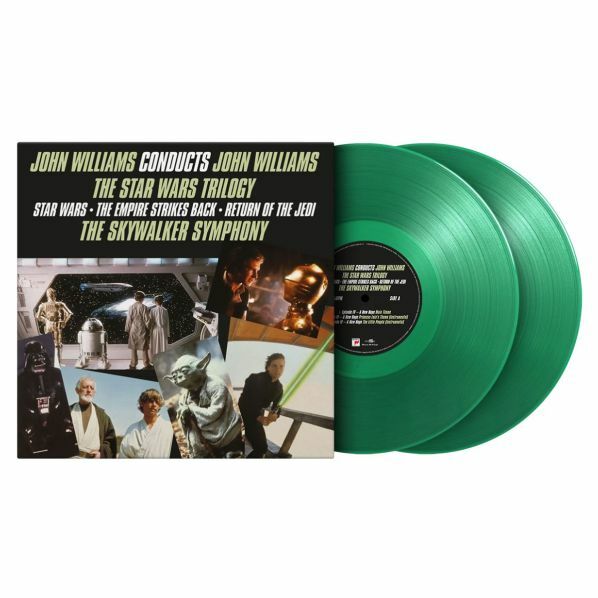 John Williams - The Star Wars Trilogy 星際大戰正傳三部曲 (Translucent Green Vinyl) 2LP