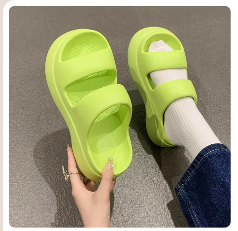 Wear non-slip slippers (green/36/37-38/39-40/41 size) (contact customer service to confirm the shipping size after placing an order)】