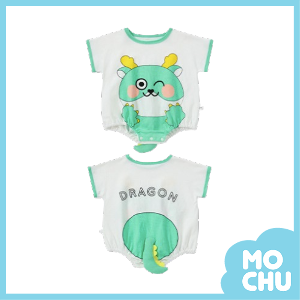 眨眼小恐龍寬版包屁衣