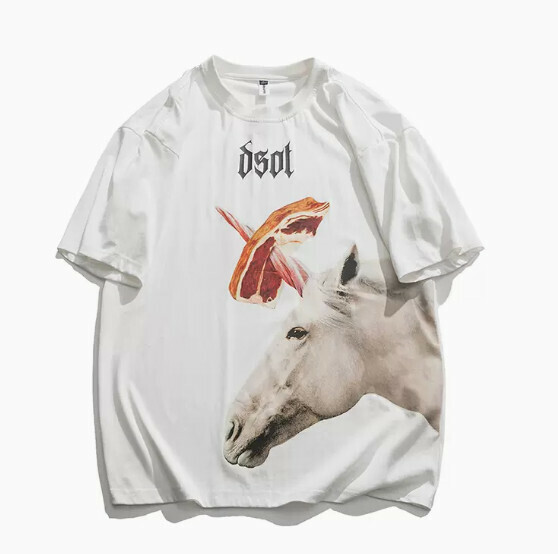 Cotton men's and women's short-sleeved T-shirts (white size: S-5XL) (contact customer service to confirm the shipping size after placing an order)】