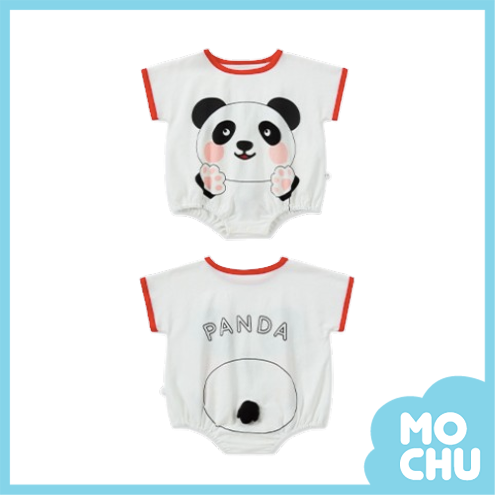 萌萌呆小熊貓寬版包屁衣