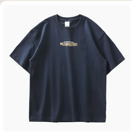 Loose casual short-sleeved T-shirt (S-3XL royal blue) (contact customer service to confirm the shipping size after placing an order)】