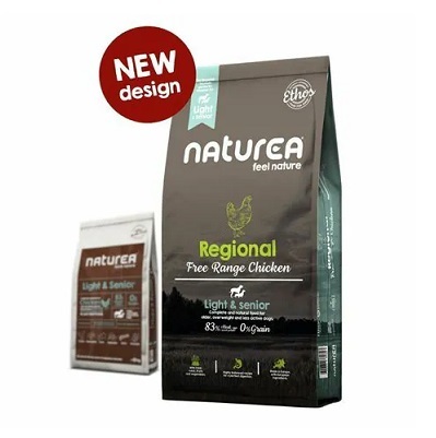 Naturea Ethos系列 Regional 低熱量成犬 / 老犬 走地雞 1.6kg / 10kg