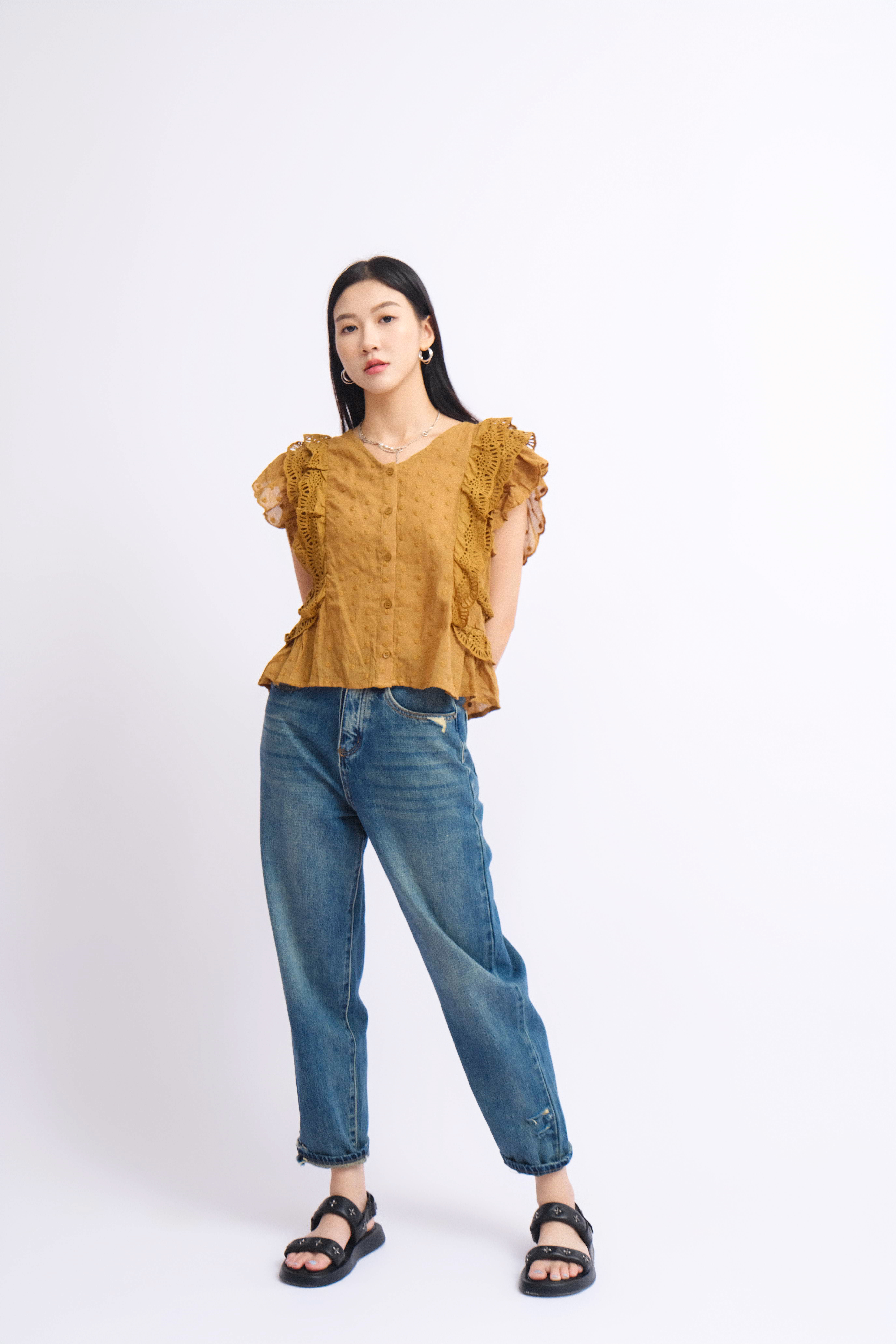 造型 1080（上衣＋牛仔褲）