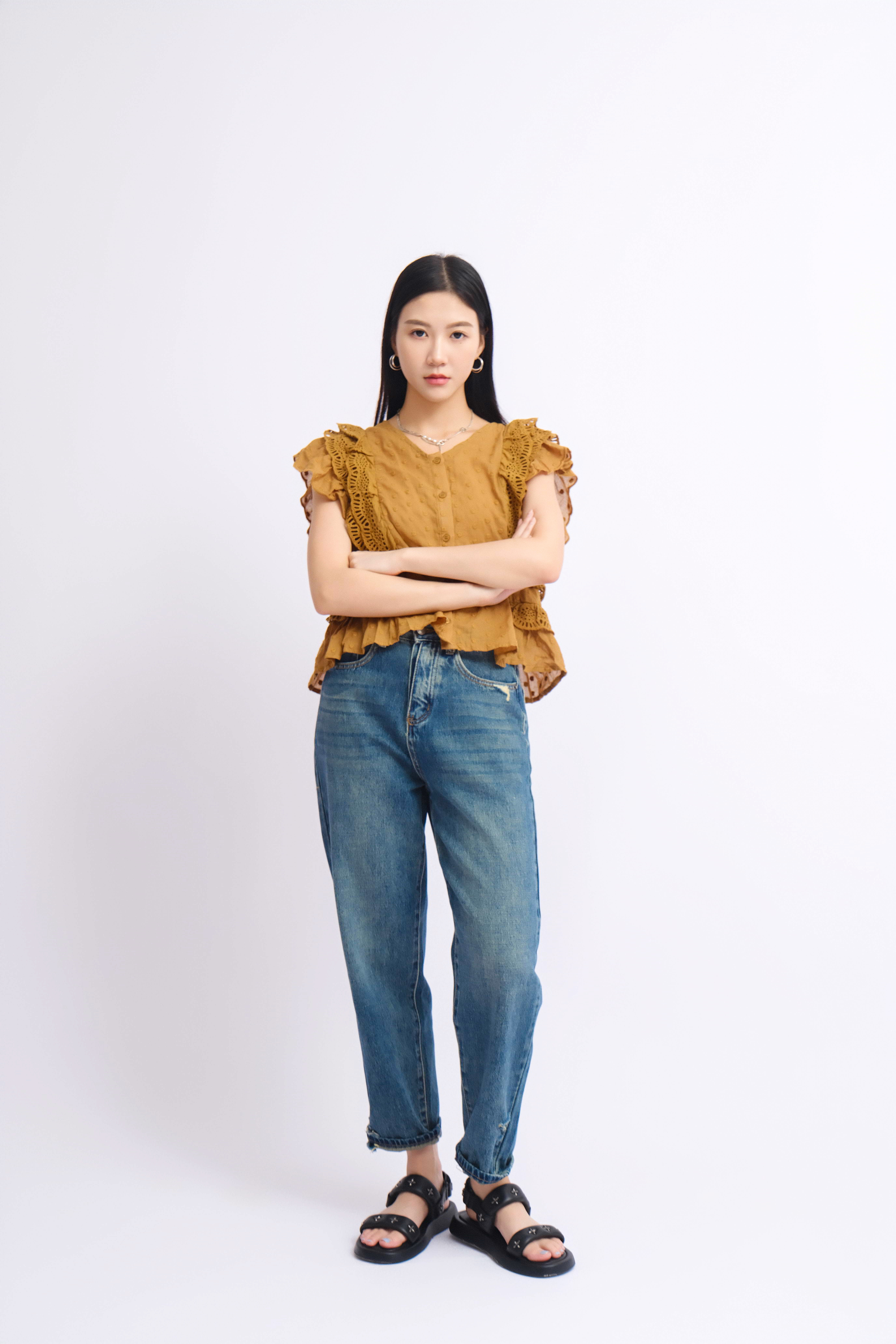 造型 1080（上衣＋牛仔褲）