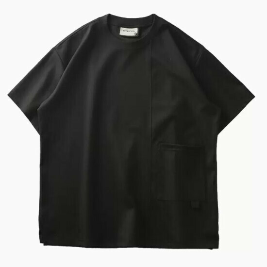 Loose casual short-sleeved T-shirt (S-2XL black) (contact customer service to confirm the shipping size after placing an order)】