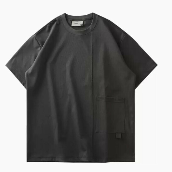 Loose casual short-sleeved T-shirt (S-2XL gray) (contact customer service to confirm the shipping size after placing an order)】
