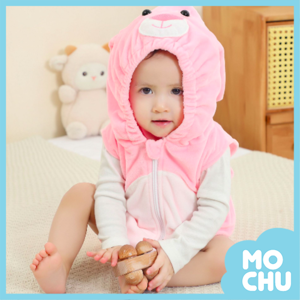 立體長耳兔柔軟背心包屁衣