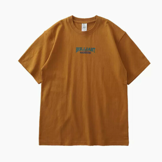 Loose casual short-sleeved T-shirt (S-3XL Caramel) (contact customer service to confirm shipping size after placing an order)】