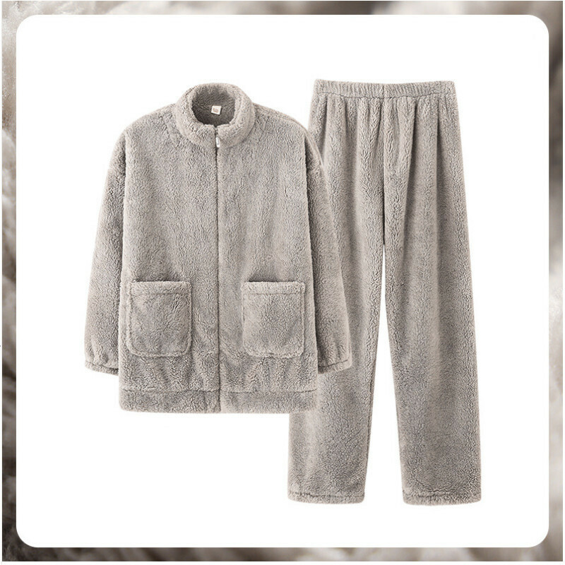 新款加厚睡衣套裝【L-4XL碼 NXF89810】【下單后聯絡客服確認發貨尺碼 】】