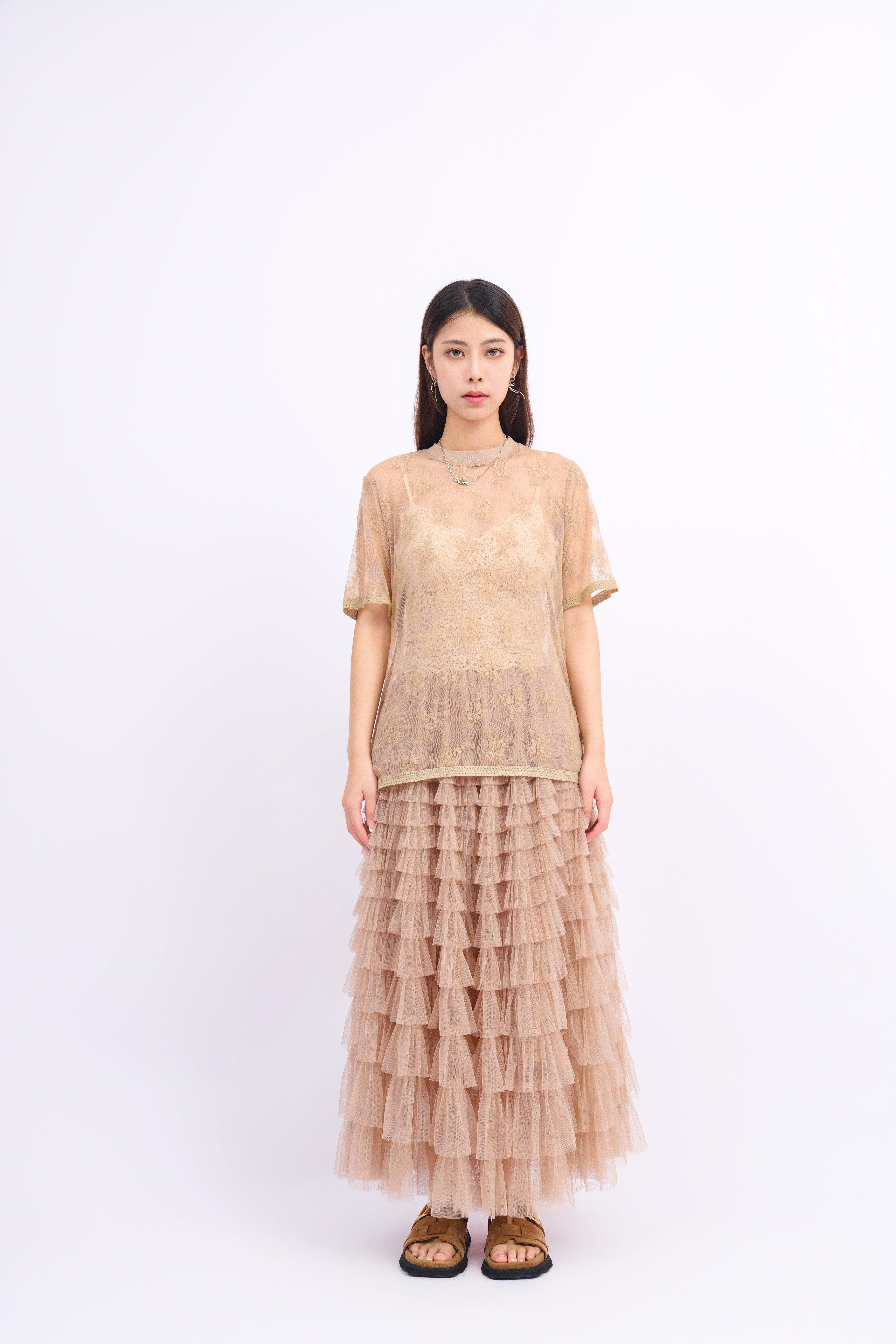 造型 1085（上衣＋半截裙）