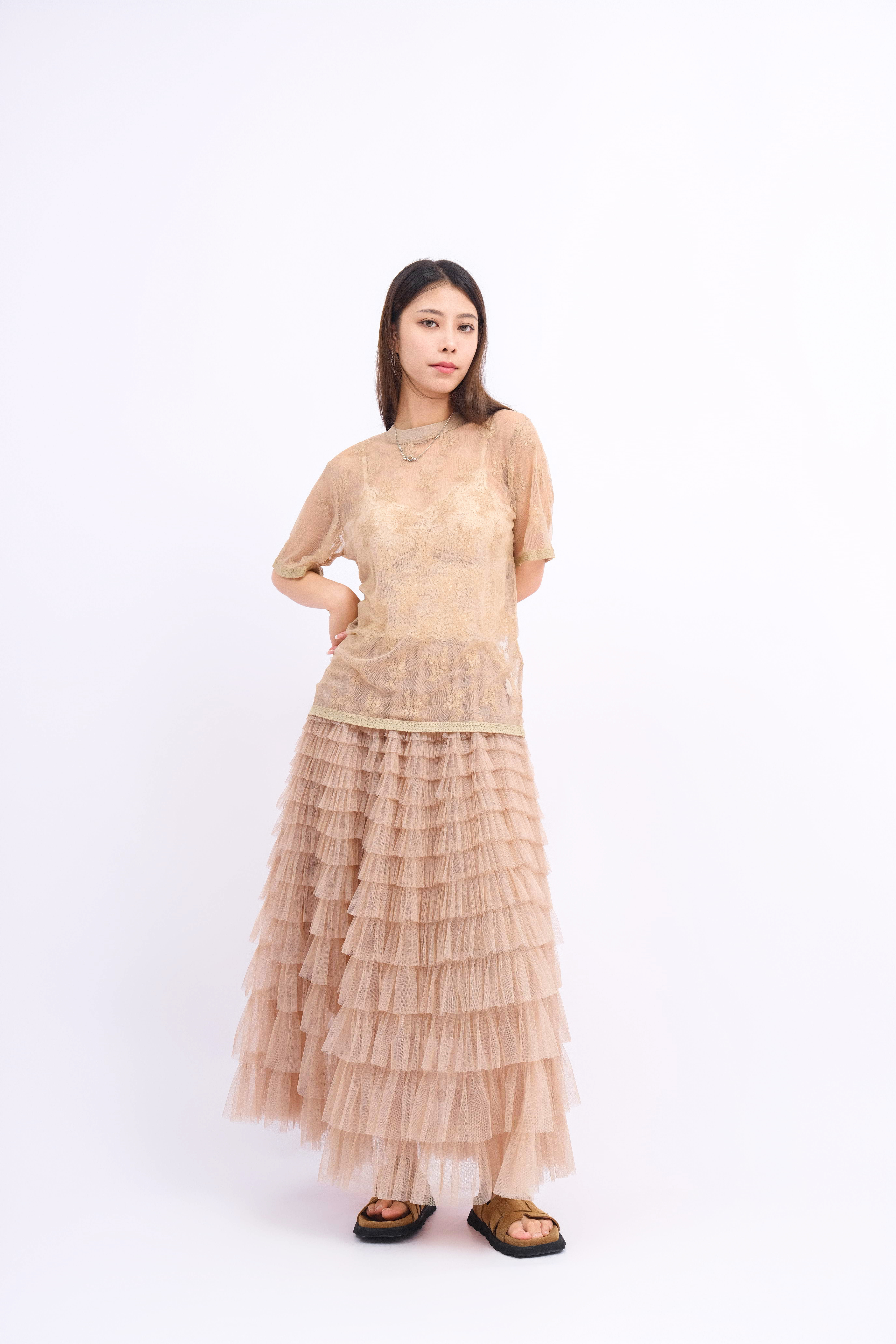 造型 1085（上衣＋半截裙）