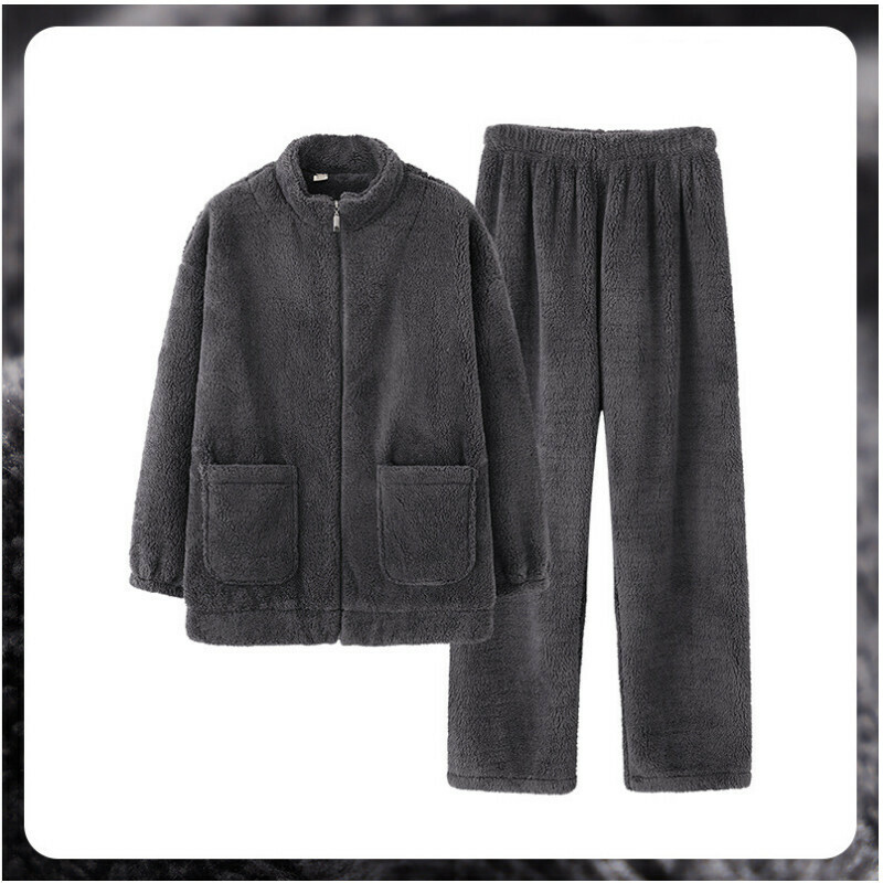 新款加厚睡衣套裝【L-4XL碼 NXF89811】【下單后聯絡客服確認發貨尺碼 】】