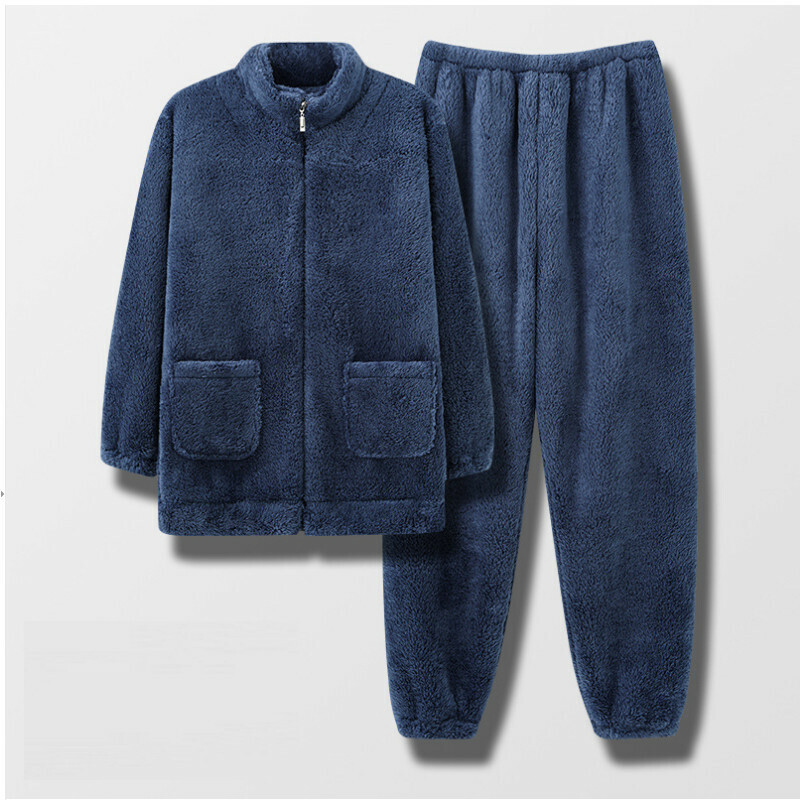 新款加厚睡衣套裝【L-4XL碼 NXF89818】【下單后聯絡客服確認發貨尺碼 】】