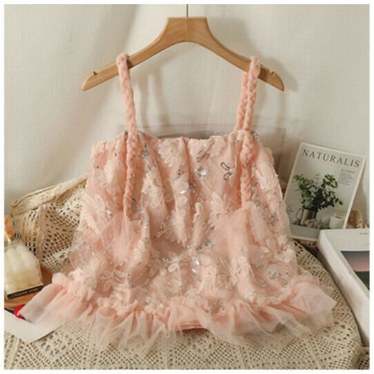 Camisole (Pink) (One Size)】