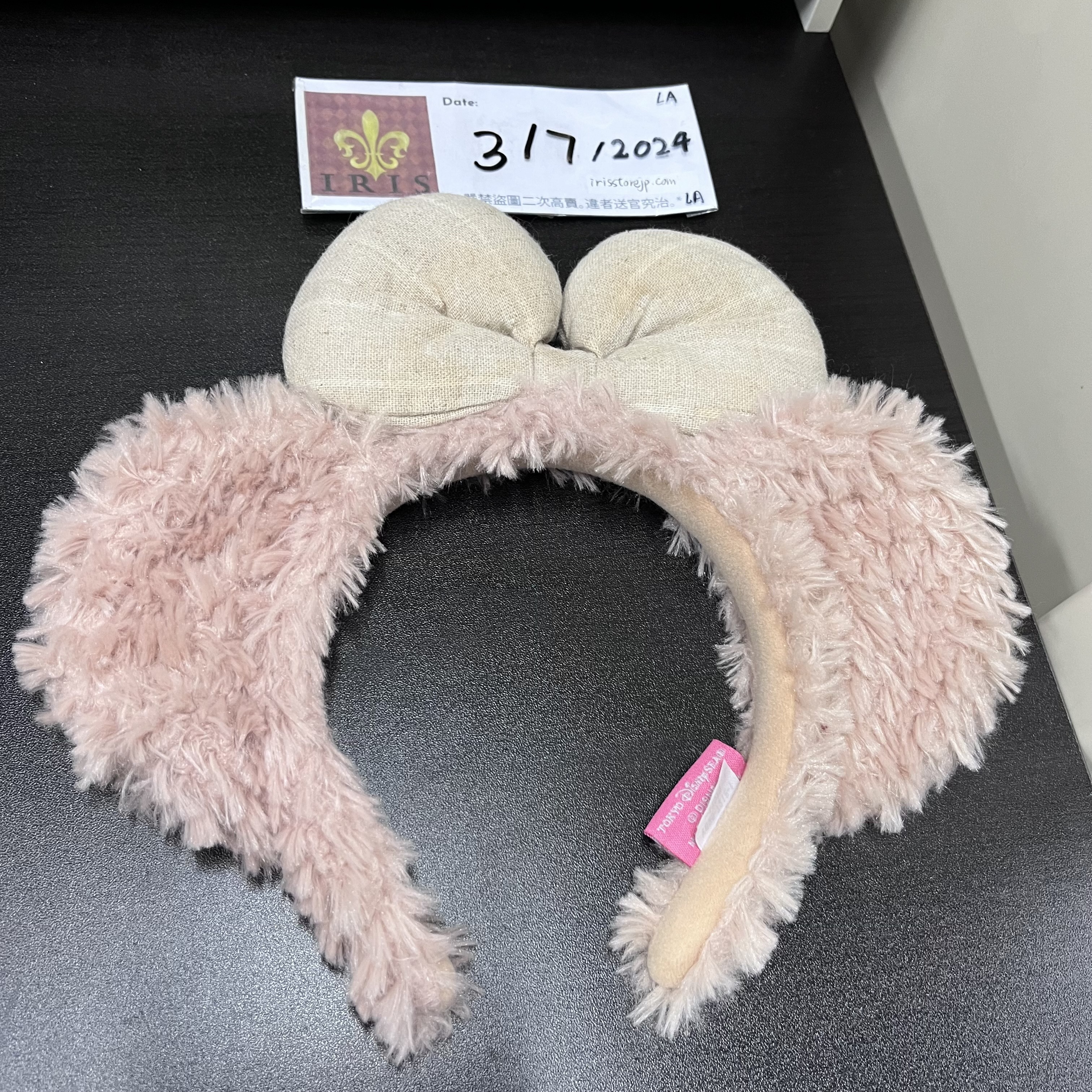 A54 ShellieMay 頭箍 (蝴蝶結黃) 3/7