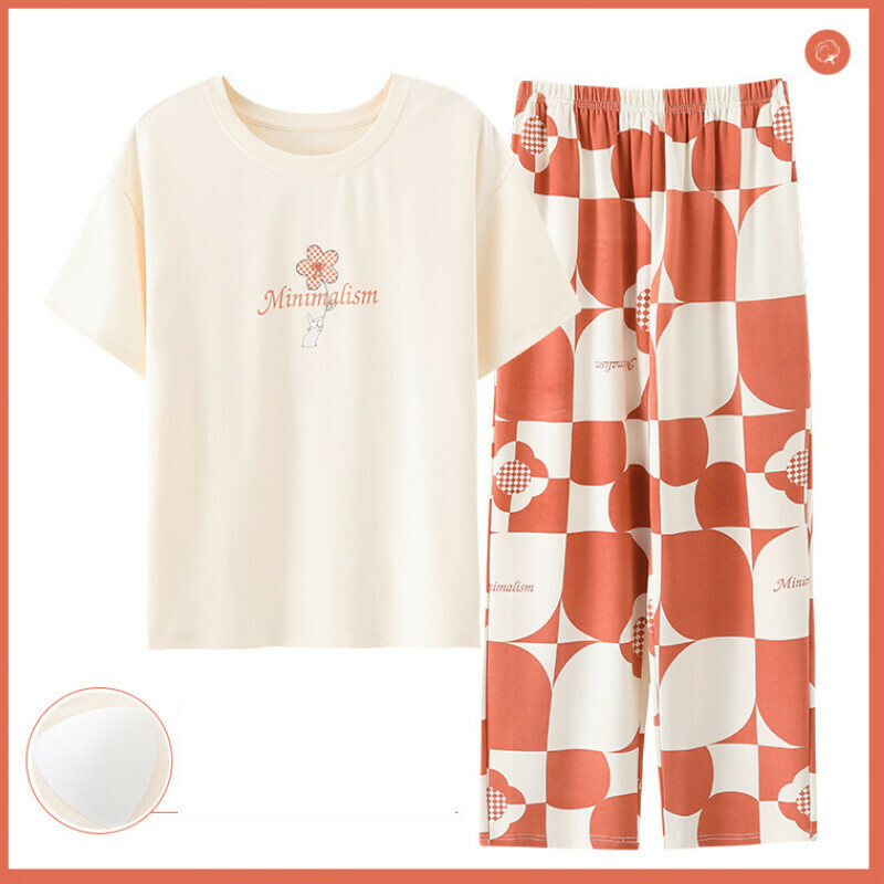 熱推短袖睡衣套裝【M-XXL碼 LW-QL88944】【下單后聯絡客服確認發貨尺碼 】
