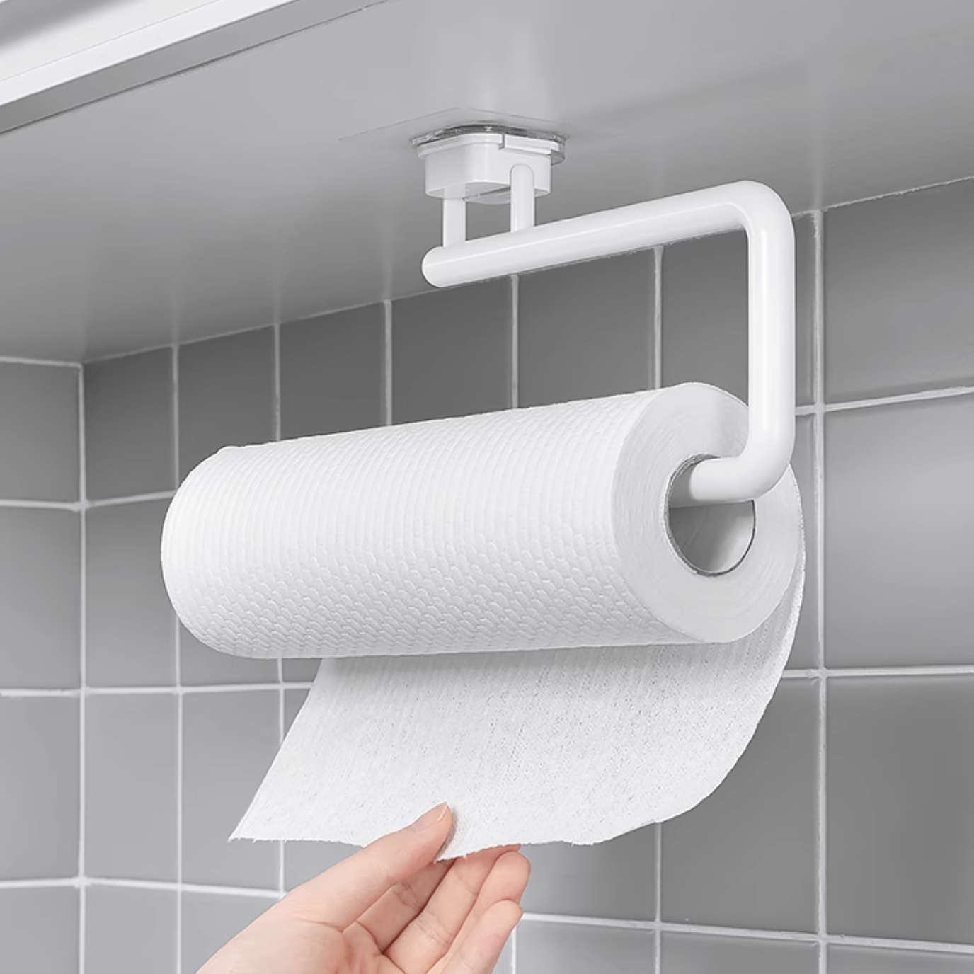 壁掛｜免打孔紙巾收納架（28cm寬型適用）- LeapSelect
