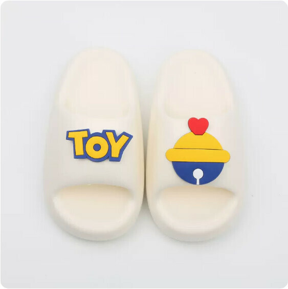 Summer thick-soled bread sandals (5023-18 white bells) [36-45 sizes] [Contact customer service to confirm shipping size after placing an order]]