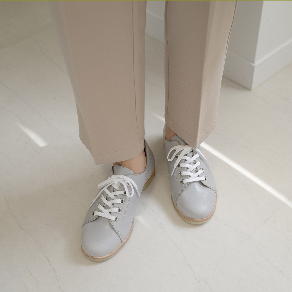 APROF 女用中性風格地球永續綁帶休閒鞋