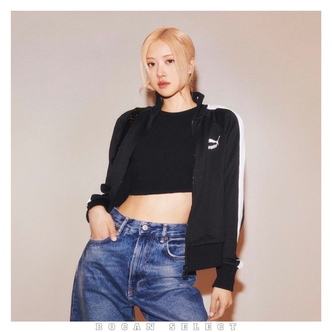 PUMA CLASSIC LOGO 經典 T7  黑 立領外套