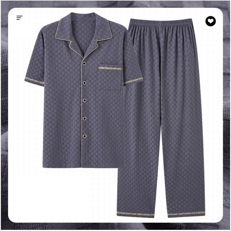 爆款短袖睡衣套裝【L-XXXL碼 AM-531】【下單后聯絡客服確認發貨尺碼 】】