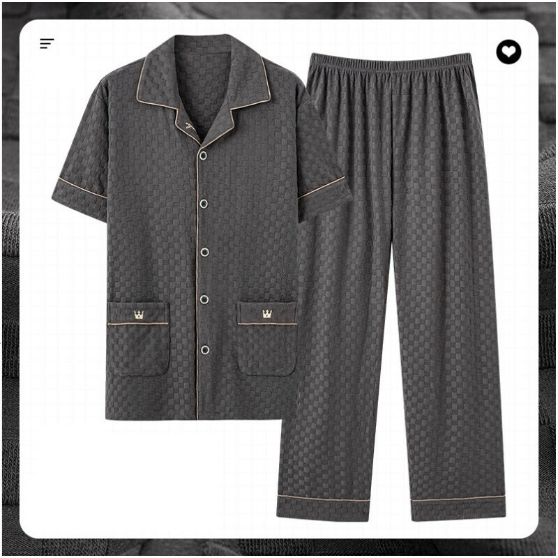 爆款短袖睡衣套裝【L-XXXL碼 AM-524】【下單后聯絡客服確認發貨尺碼 】】