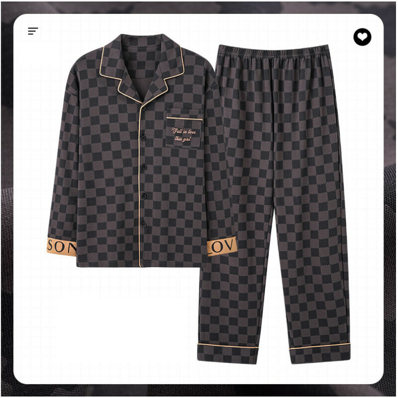熱推長袖睡衣套裝【L-XXXL碼 AM-34596】【下單后聯絡客服確認發貨尺碼 】】