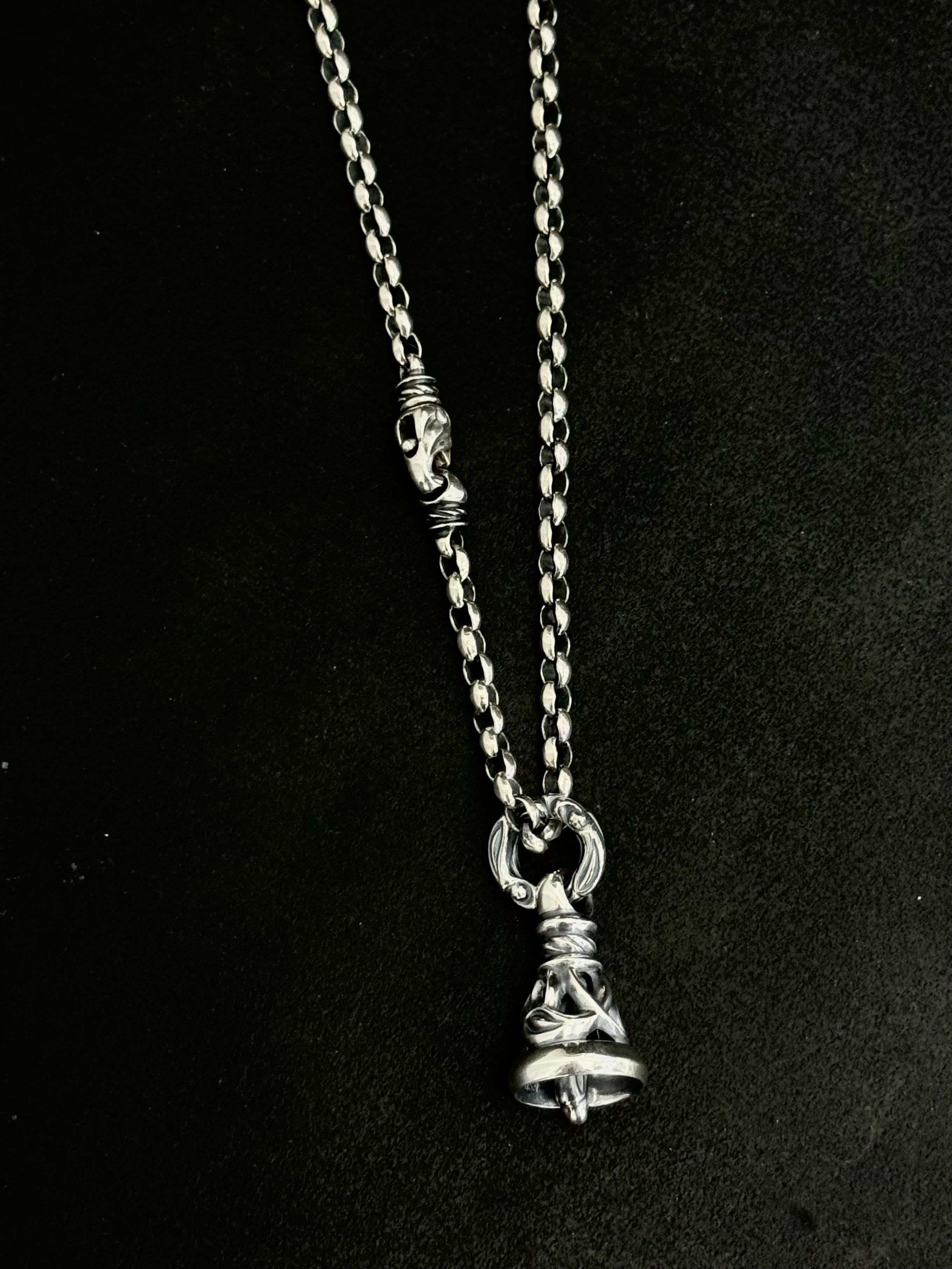 Mini silk chain (lobster clip)