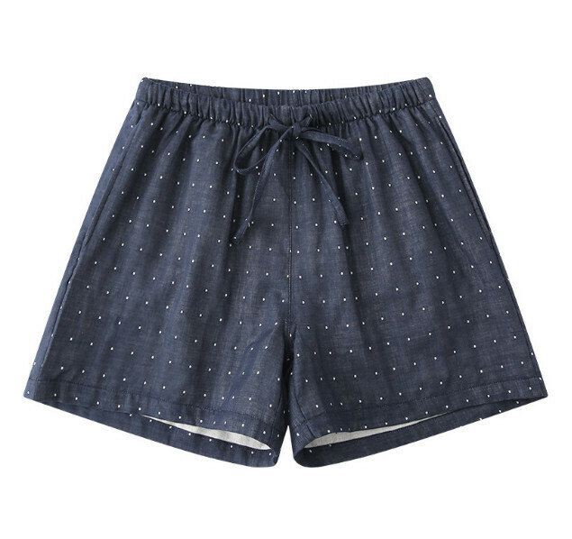 Cotton shorts (Tibetan polka dot women's L-XL size, please contact customer service to confirm the shipping size after placing an order)】