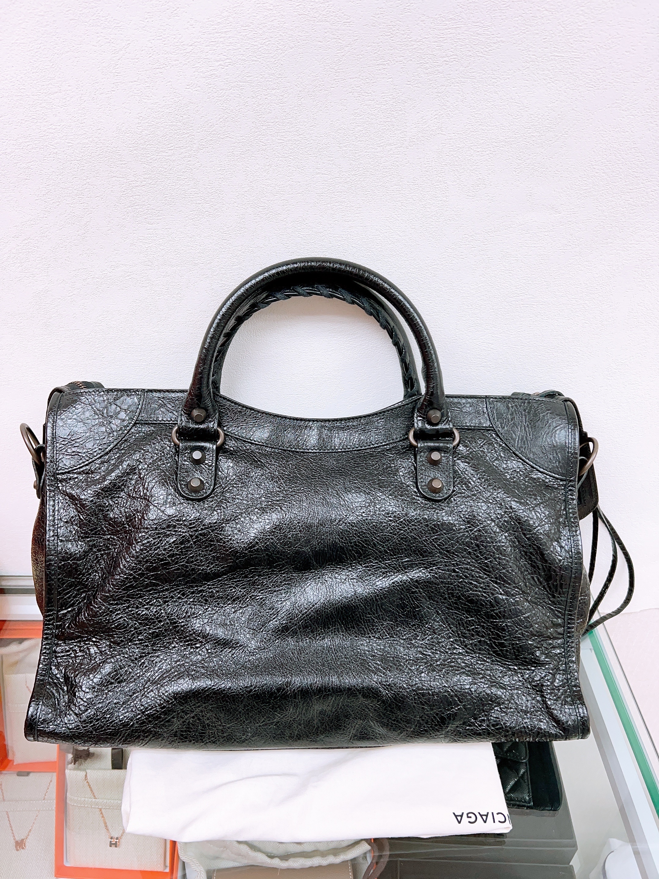 Balenciaga city bag medium (black)