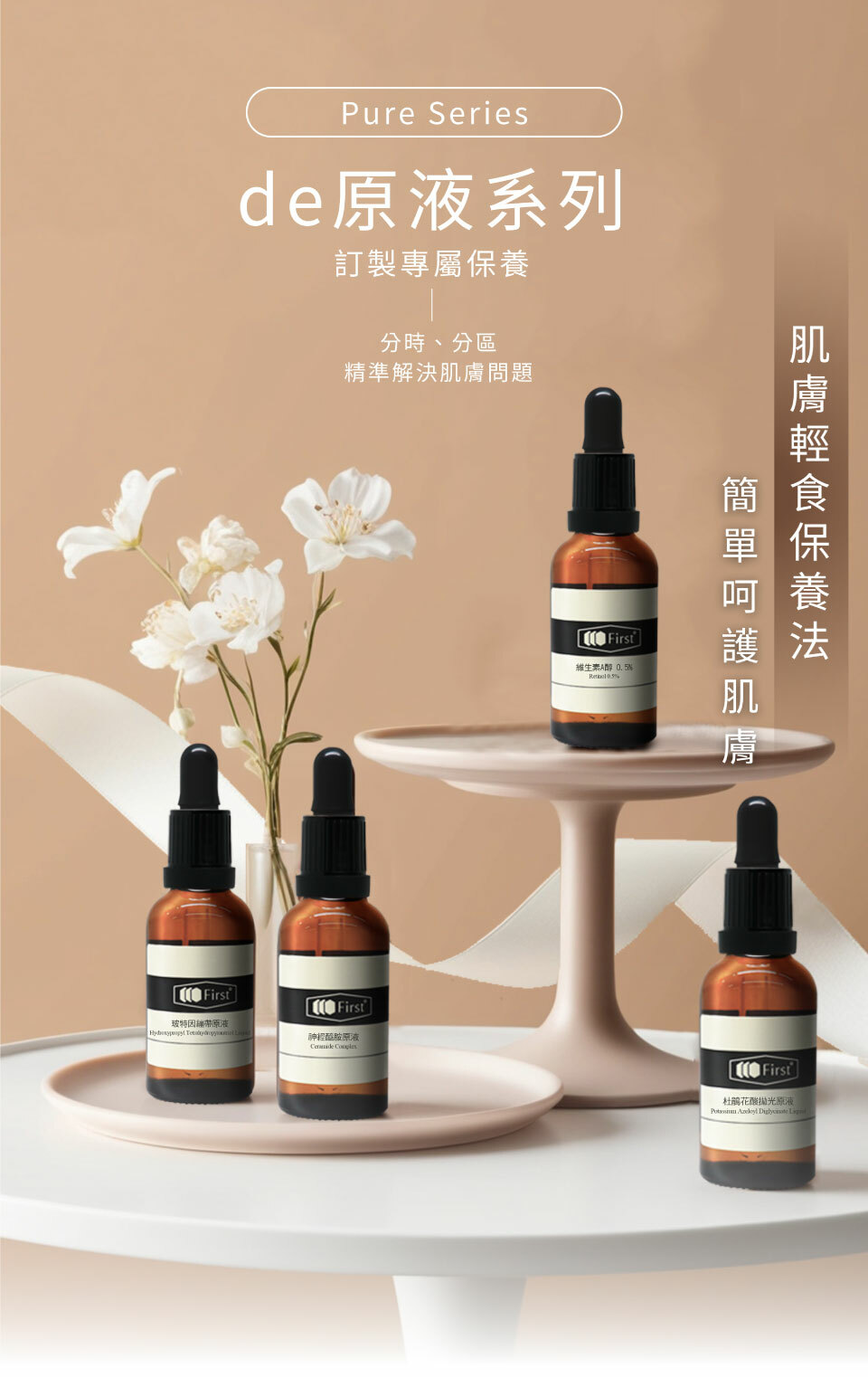 訂製專屬保養de原液系列