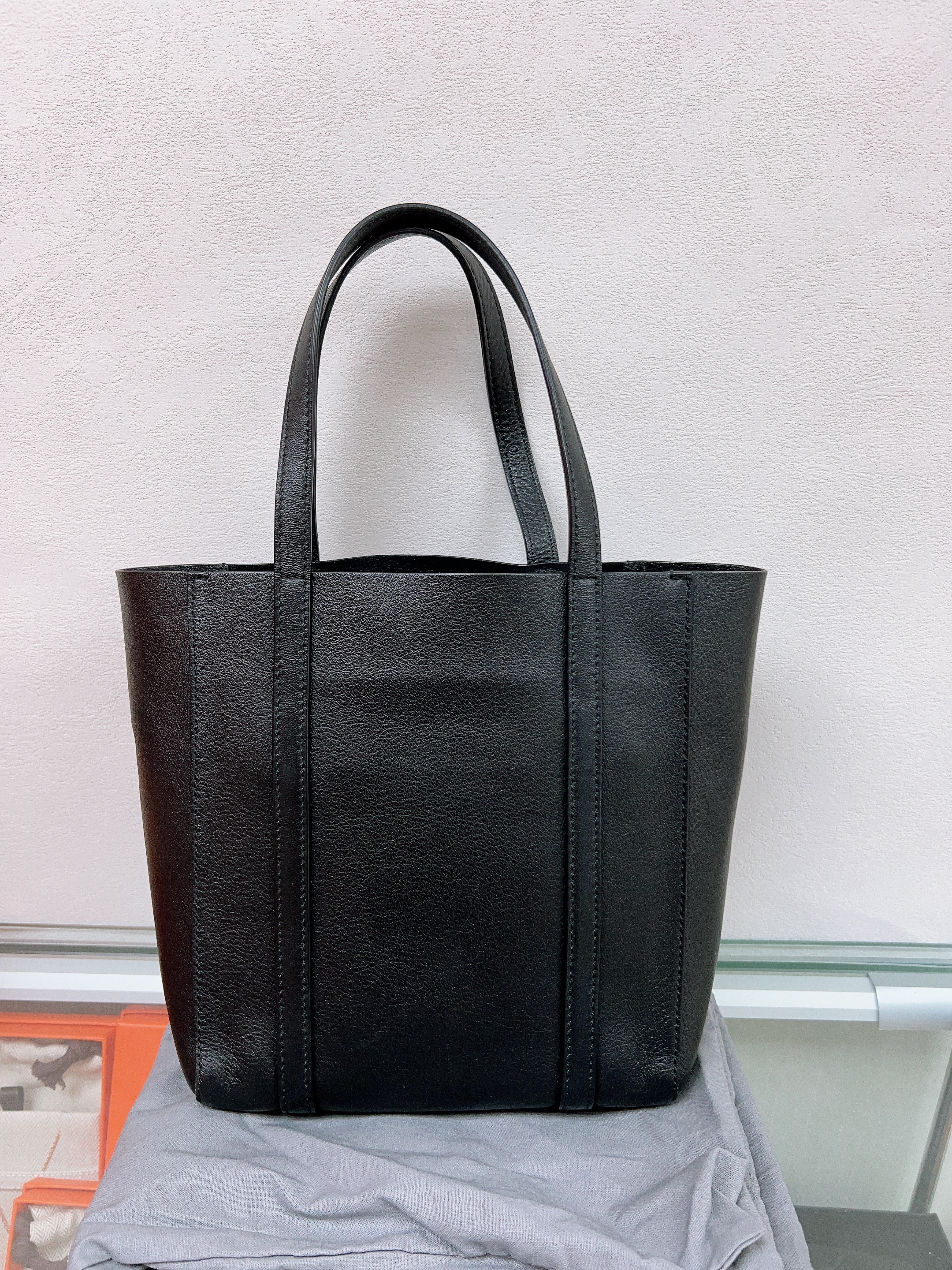 Balenciaga everyday tote xxs (black)