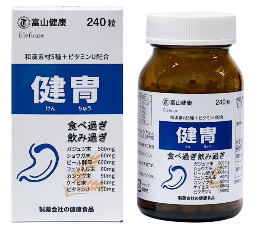 富山 - 健胃消食片 240粒