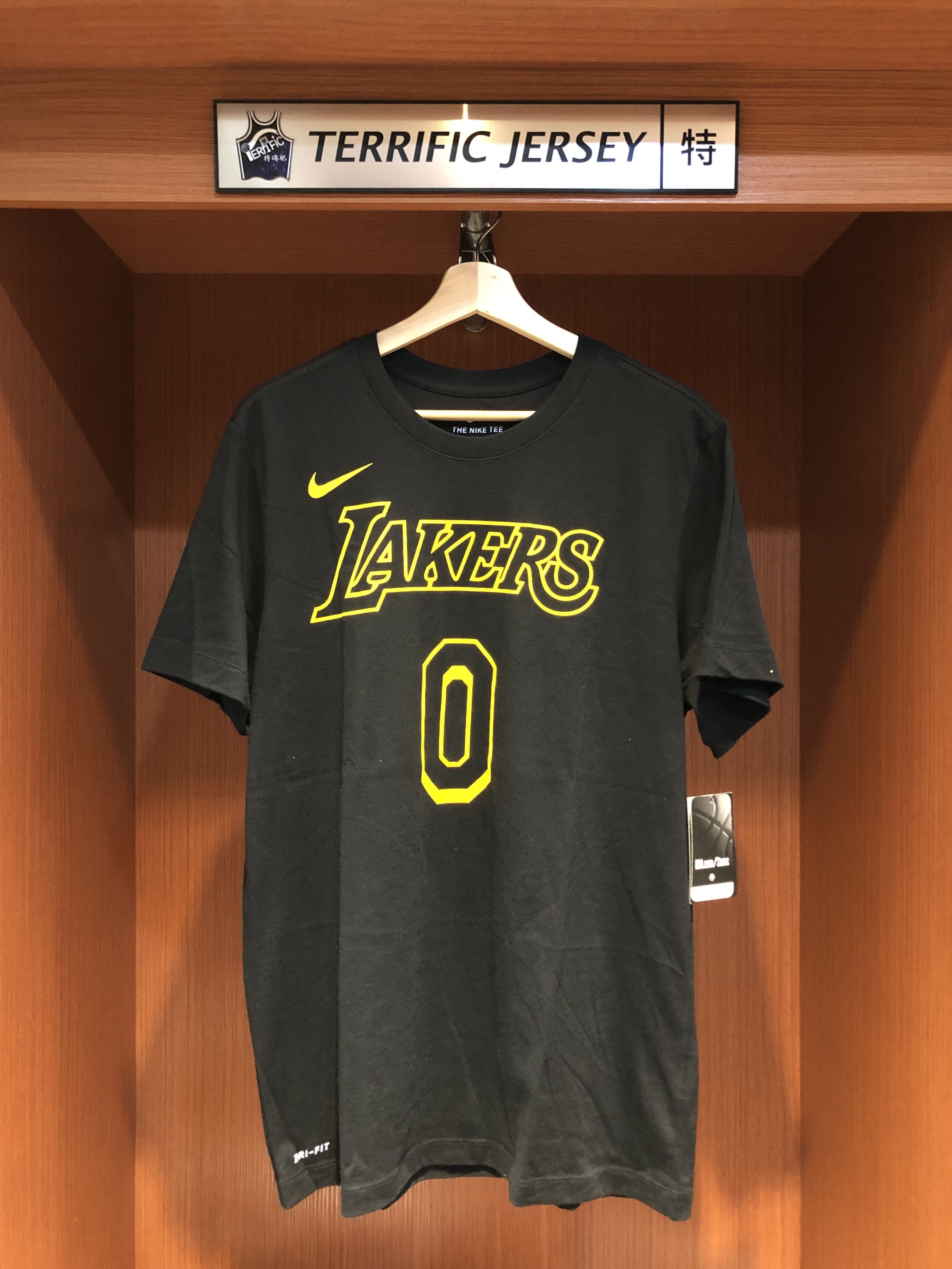 NBA短袖 Kyle Kuzma 洛杉磯湖人城市 蛇紋 City Nike Player Name Tee 棉質短袖 全新