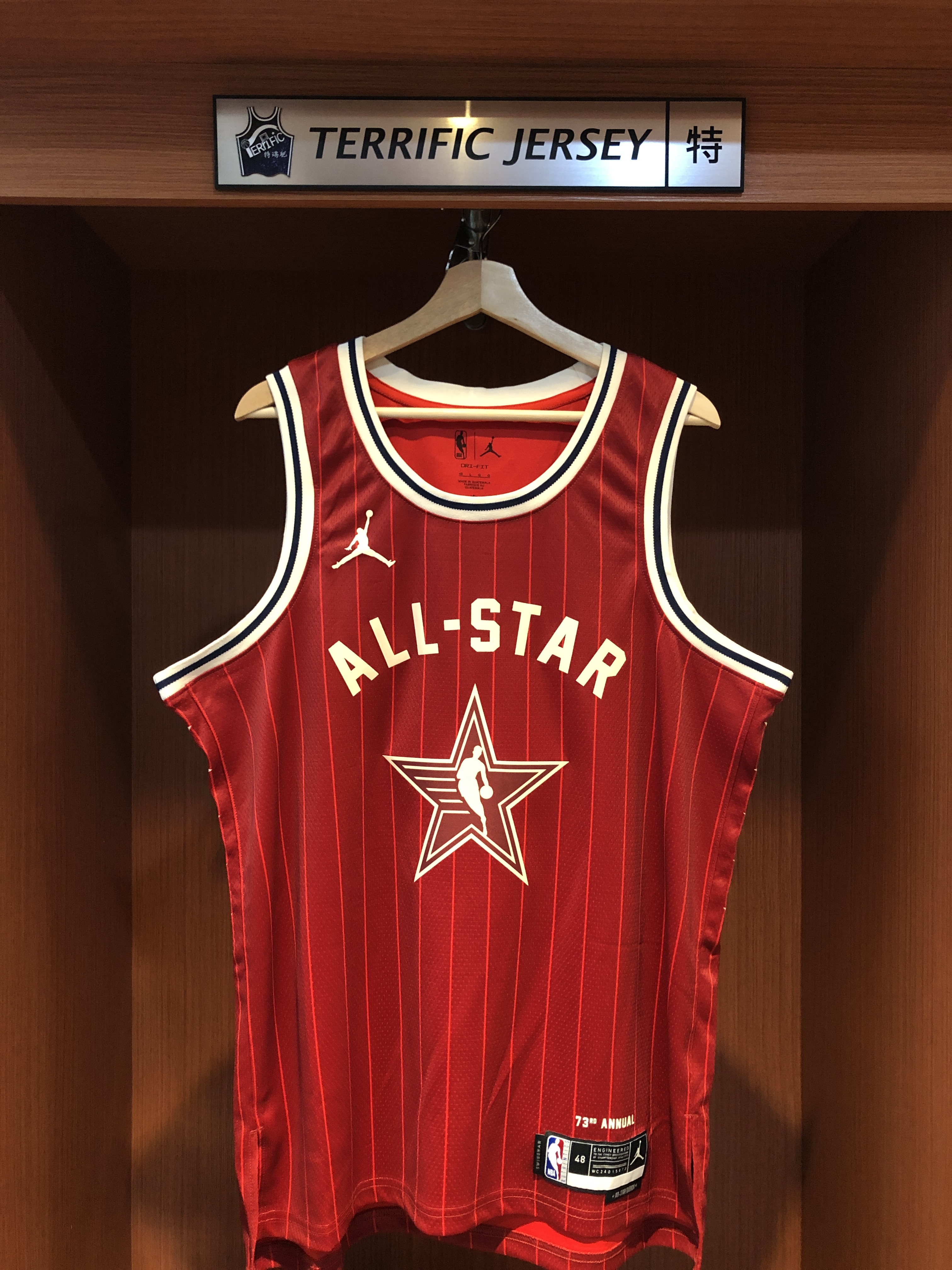 NBA球衣 Kevin Durant 23-24 明星賽 酒紅 All Star Jordan Swingman 球迷版 熱轉印 全新