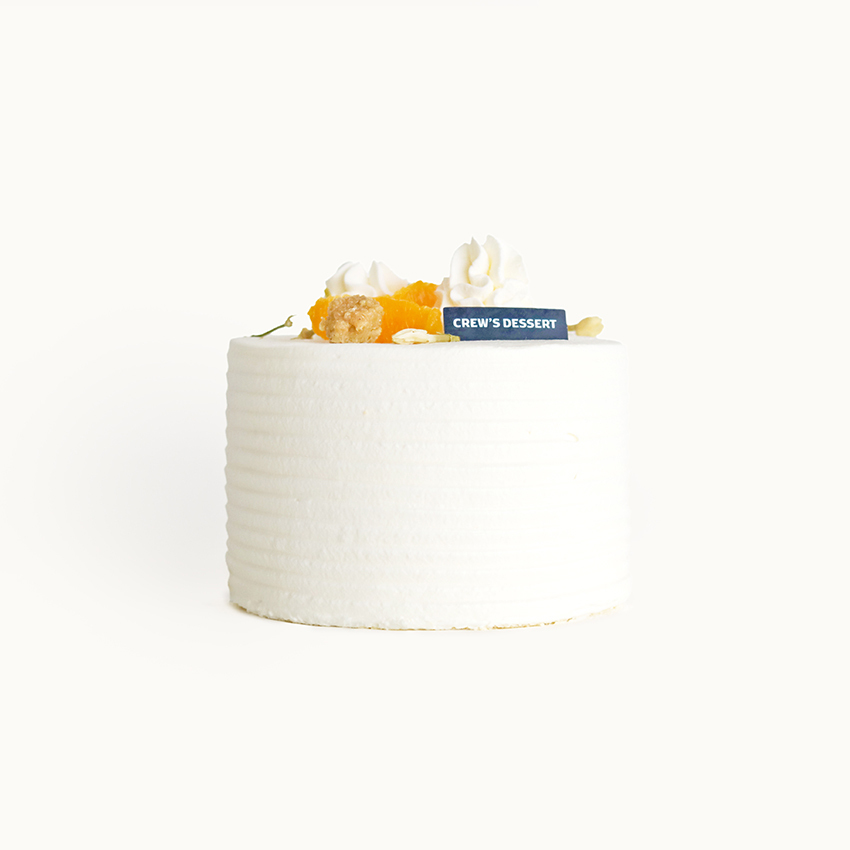 茉莉圓戚風蛋糕