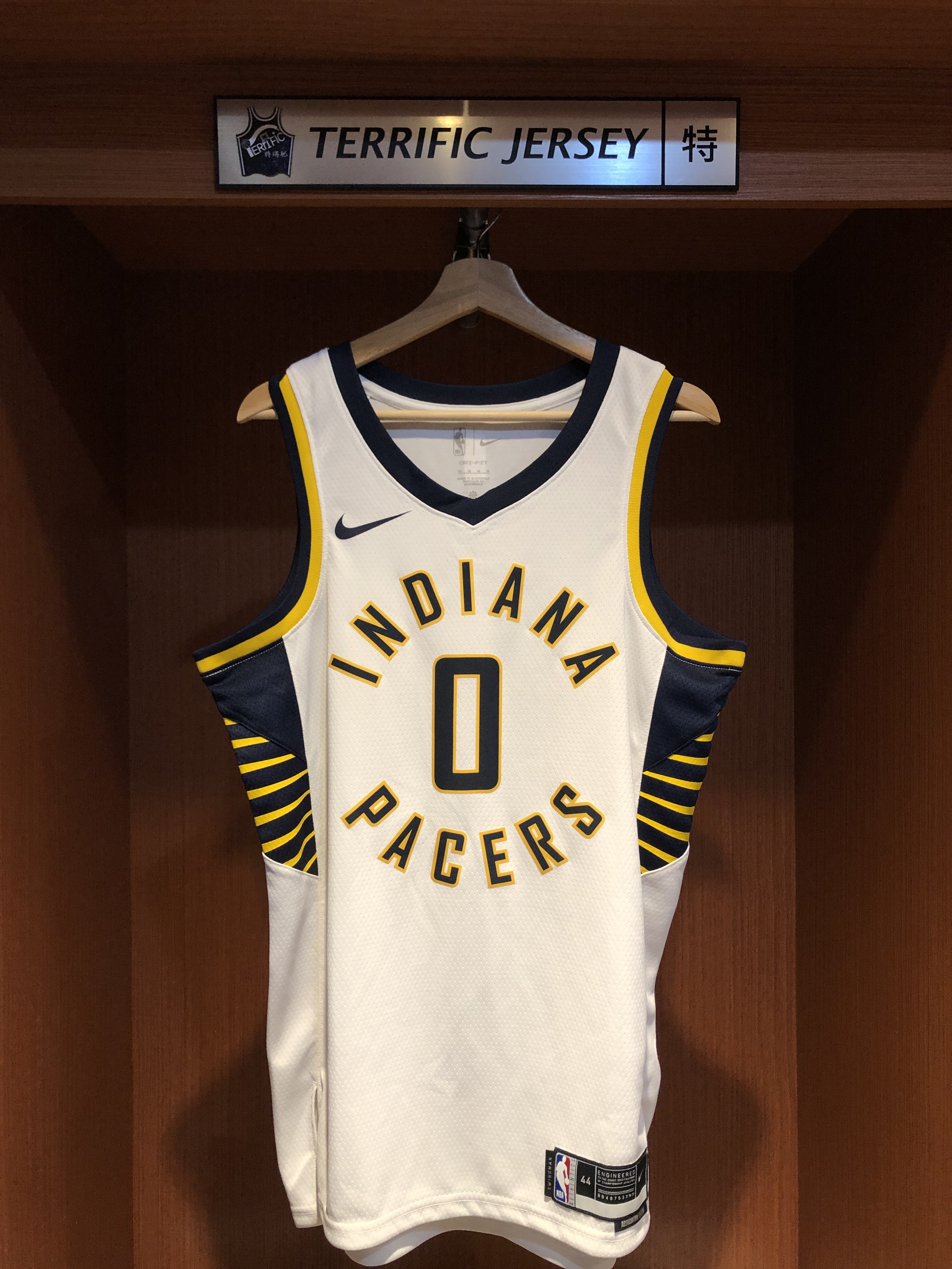 NBA球衣 Tyrese Haliburton 印第安那溜馬白 Association Nike Swingman 球迷版 熱轉印 全新