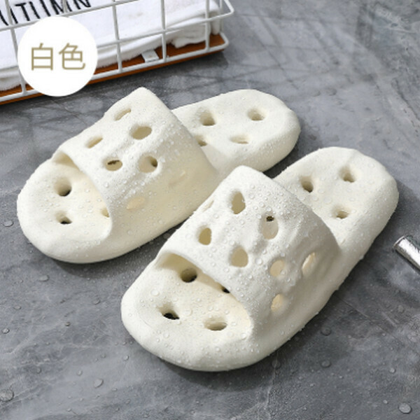 Stepping on non-slip thick-soled leaky sandals [white] [size 36-41] [contact customer service to confirm size after placing an order]]