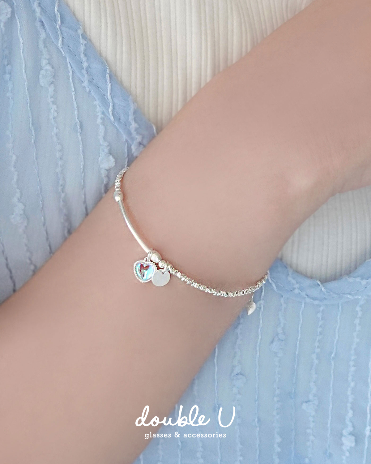 愛戀月光・純銀手鍊 (JHS10098)