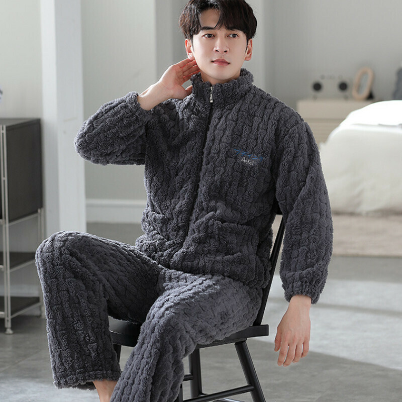 爆款加厚睡衣套裝【L-XXXL碼 XP5022】【下單后聯絡客服確認發貨尺碼 】】