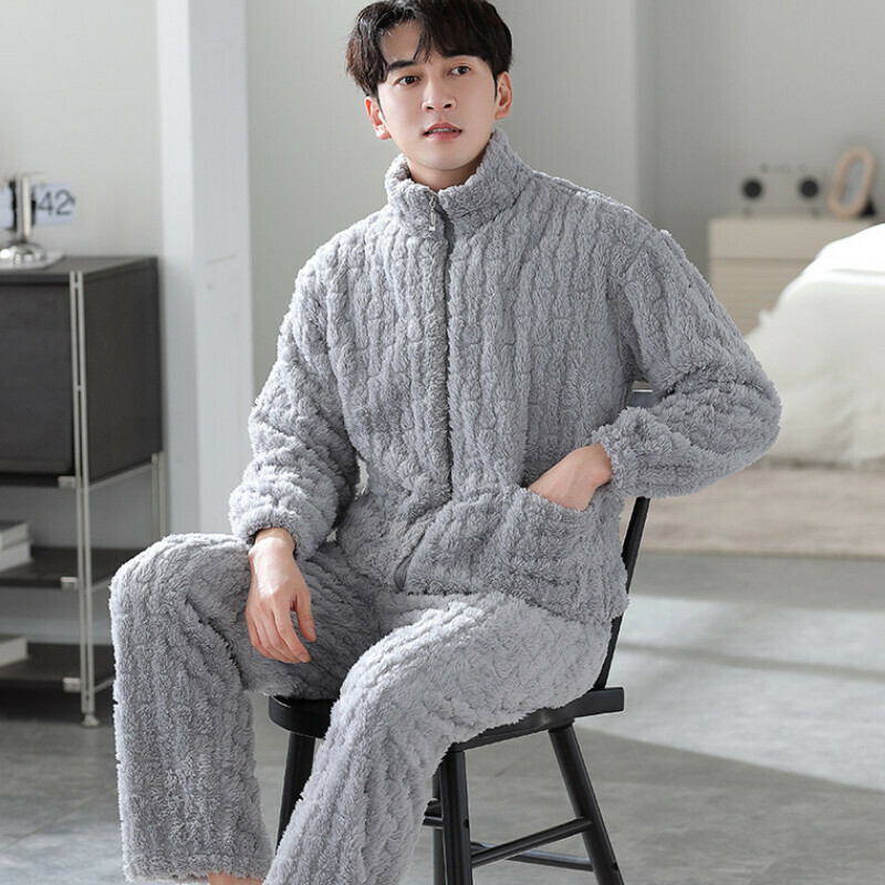 爆款加厚睡衣套裝【L-XXXL碼 XP5020】【下單后聯絡客服確認發貨尺碼 】】