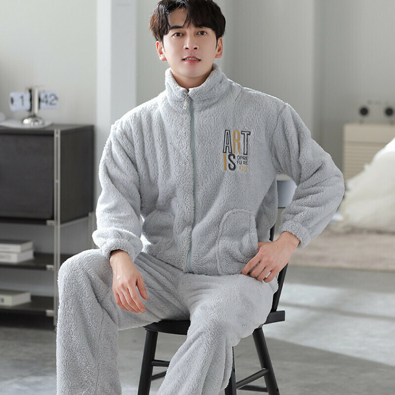 爆款加厚睡衣套裝【L-XXXL碼 XP5021】【下單后聯絡客服確認發貨尺碼 】】
