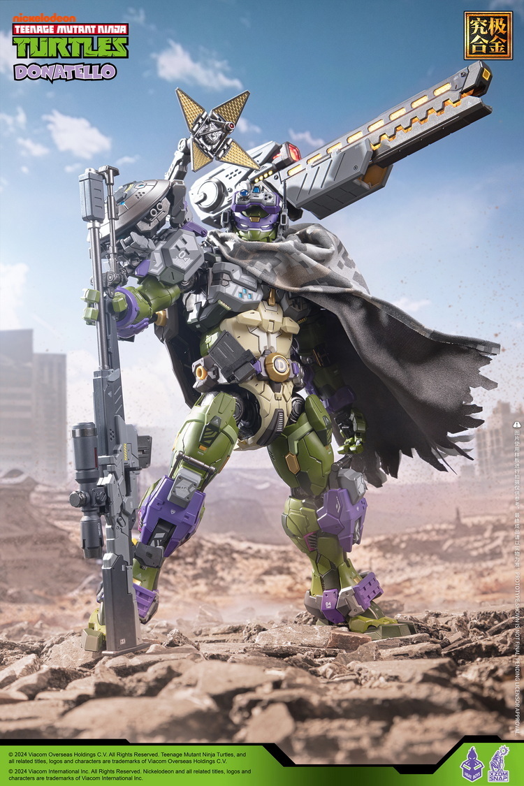 HEATBOYS HB0015 合金機甲 忍者神龜 多納泰羅 