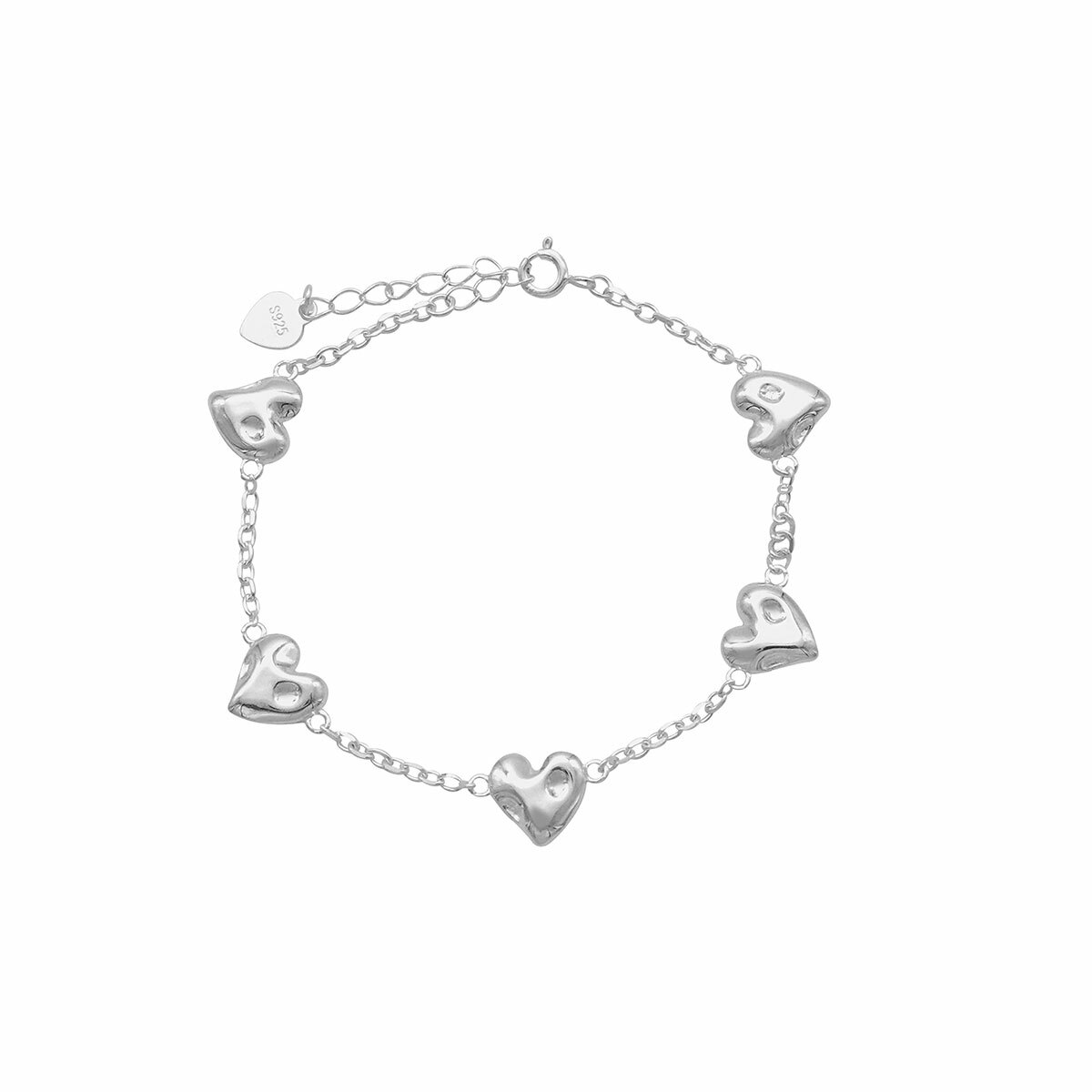 愛的際遇・純銀手鍊 (QHS10095)