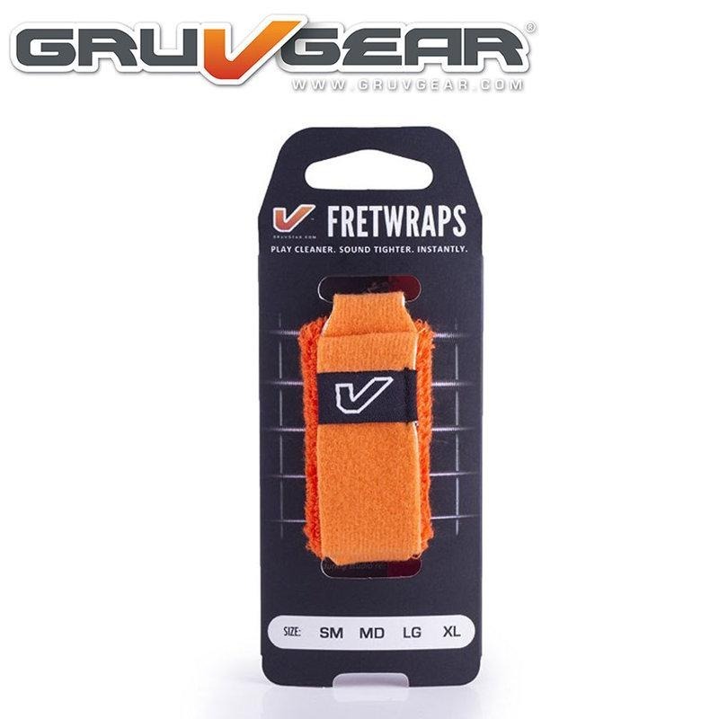 悶音束帶 Gruv Gear FretWrap 橘色 S/M/L FW-ORG